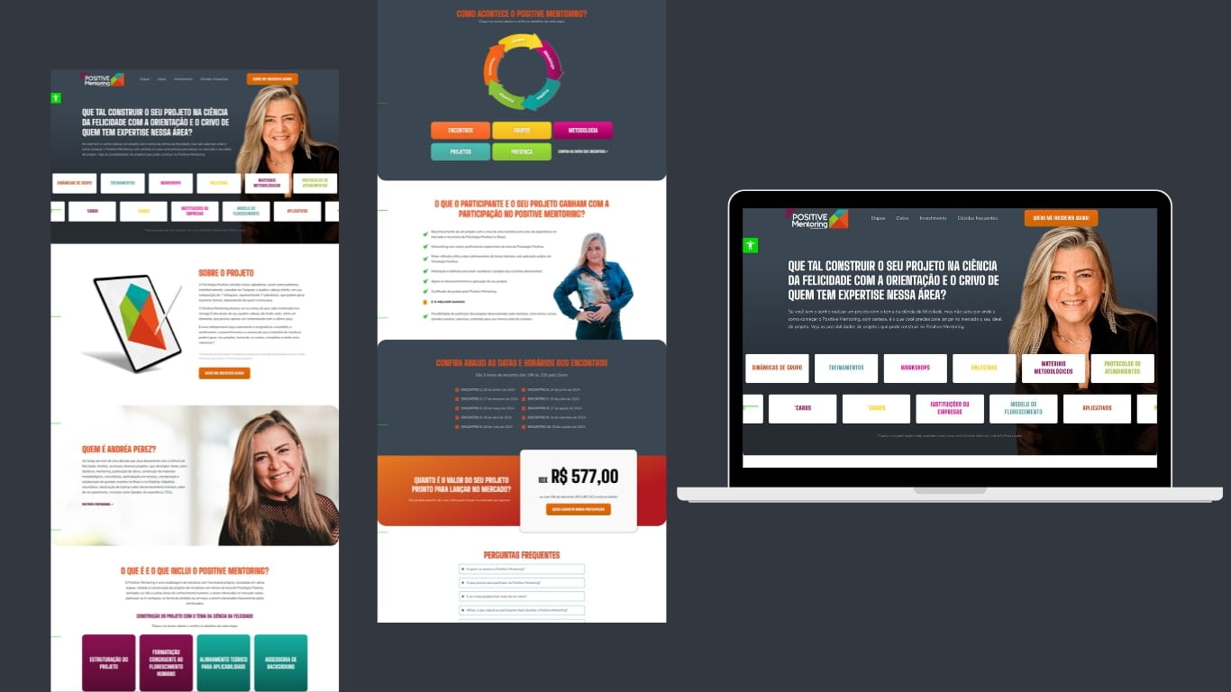 Foto landing page Positive Mentoring